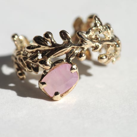 wreath earcuff スミソナイト