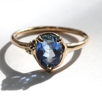 moss ring バイカラーカイヤナイト