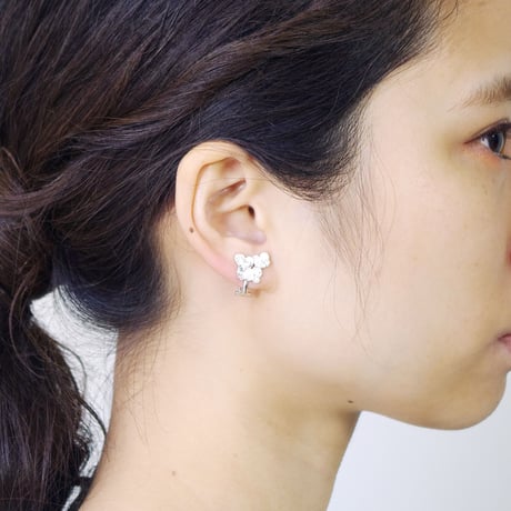"pansy earring" wh ①/②