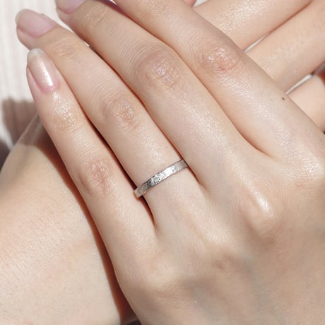 Bridal ring "trace"