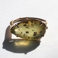 moss ring デンドリティックグリーンオパール