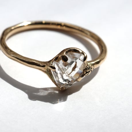 moss ring ハーキマークォーツ