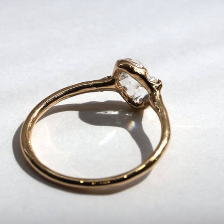 moss ring ハーキマークォーツ