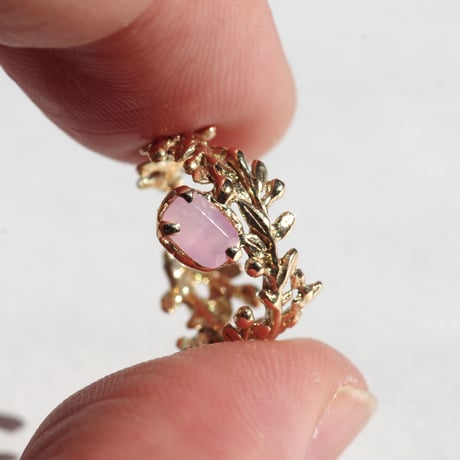 wreath earcuff スミソナイト