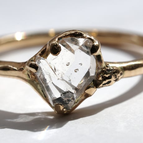 moss ring ハーキマークォーツ