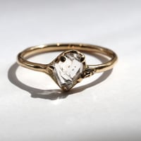 moss ring ハーキマークォーツ