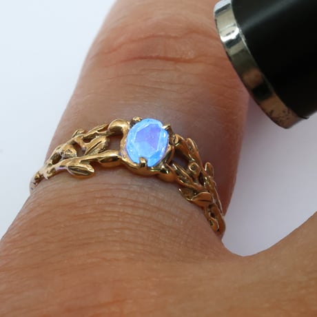 wreath ring ブラウンダイヤモンド