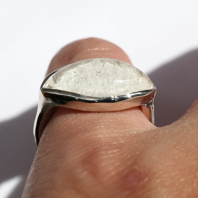 moss ring sv ホワイトガーデンクォーツ | Fillyjonk ONLINE STORE moss ring sv ホワイトガーデンクォーツ | Fillyjonk ONLINE STORE