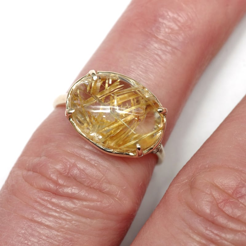 moss ring ルチルクォーツ | Fillyjonk ONLINE STORE moss ring ルチルクォーツ | Fillyjonk ONLINE STORE