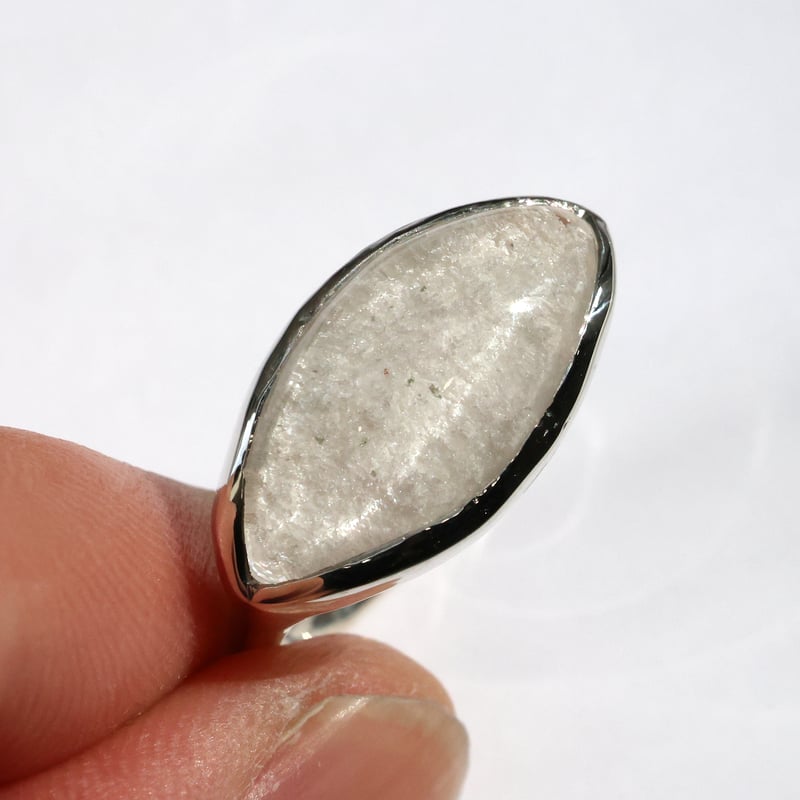 moss ring sv ホワイトガーデンクォーツ | Fillyjonk ONLINE STORE