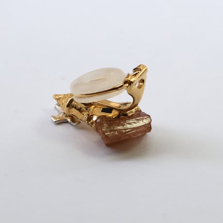 "roca earring gold" インペリアルトパーズ