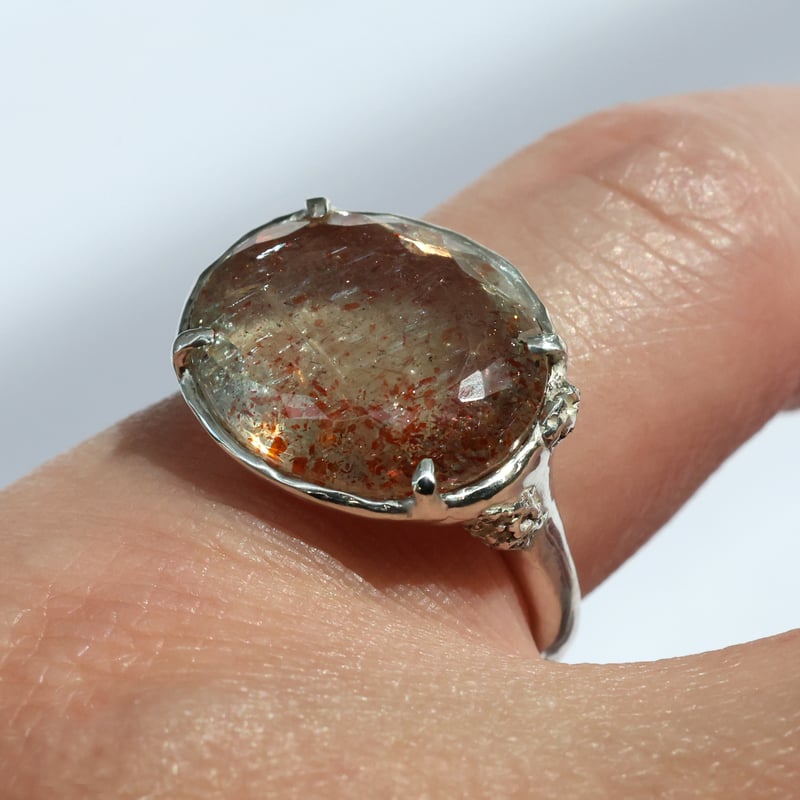 moss ring sv オリゴクレースサンストーン | Fillyjonk ONLINE S