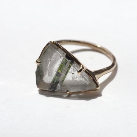 moss ring トルマリンインクォーツ