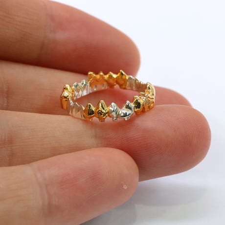 eternity 村々 ring gold