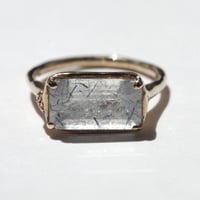 moss ring ブルートルマリンインクォーツ