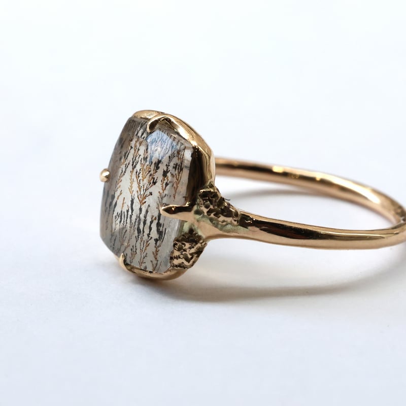 moss ring デンドリティッククォーツ | Fillyjonk ONLINE STORE