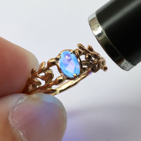 wreath ring ブラウンダイヤモンド