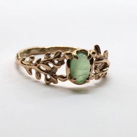 wreath ring コーネルピンキャッツアイ