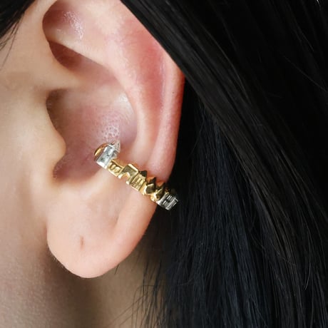 eternity 家々 earcuff gold