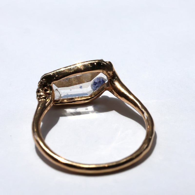 moss ring フローライトインクォーツ | Fillyjonk ONLINE STORE