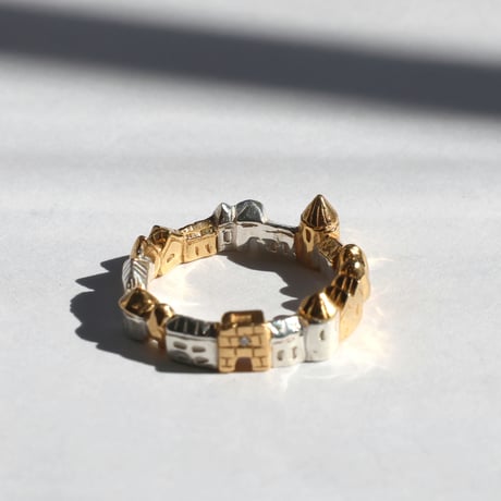 eternity 家々 ring gold