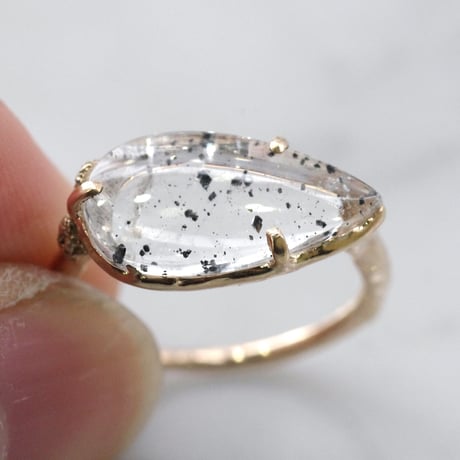 moss ring マグネタイトインクォーツ
