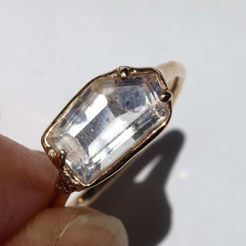 moss ring フローライトインクォーツ | Fillyjonk ONLINE STORE