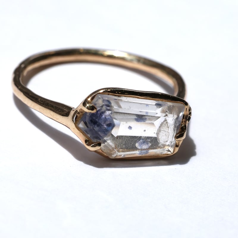 moss ring フローライトインクォーツ | Fillyjonk ONLINE STORE