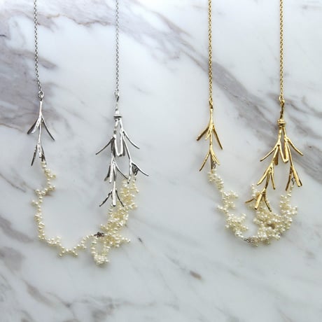 "Rice flower necklace" large