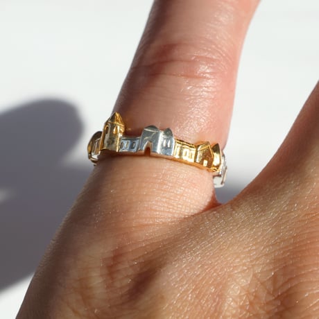 eternity 家々 ring gold