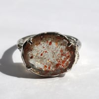 moss ring sv オリゴクレースサンストーン