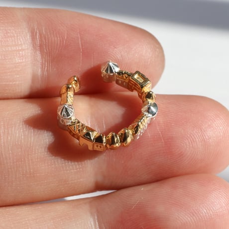 eternity 家々 earcuff gold