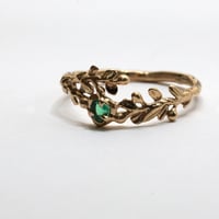 wreath ring グリーンアウイナイト