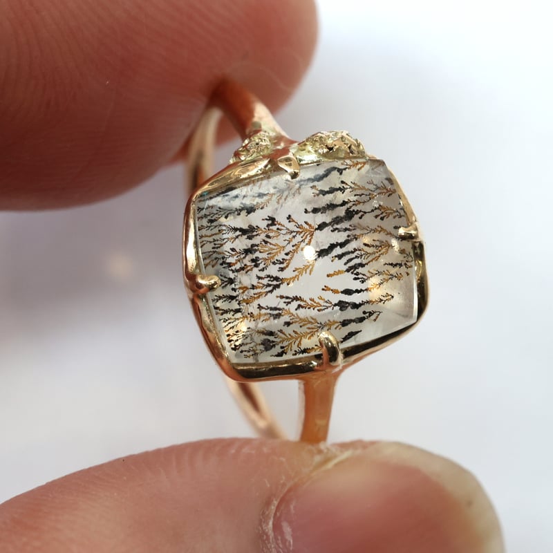 moss ring デンドリティッククォーツ | Fillyjonk ONLINE STORE