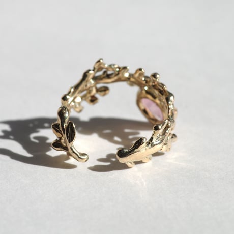 wreath earcuff スミソナイト