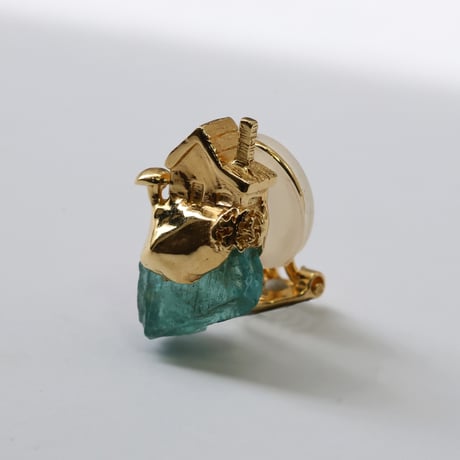 "roca earring gold" アパタイト