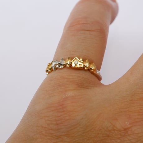 eternity 村々 ring gold