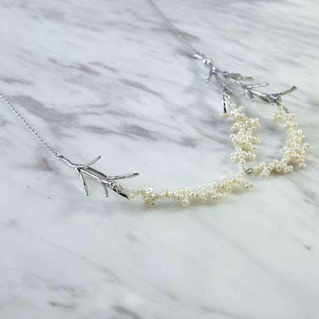 "Rice flower necklace" large