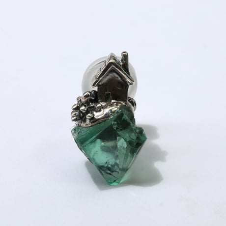 "roca earring sv" ロジャリーフローライト