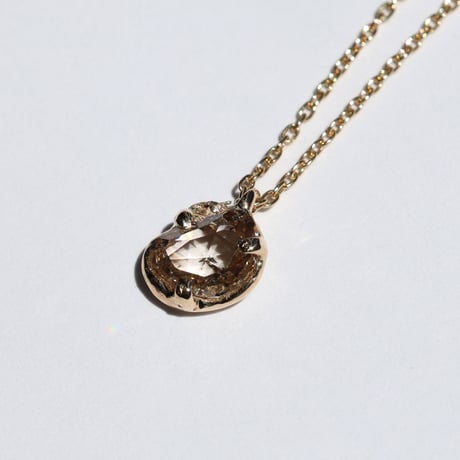 moss necklace ブラウンダイヤモンド