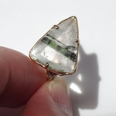 moss ring トルマリンインクォーツ