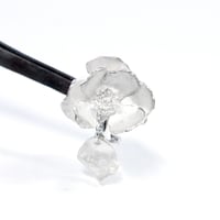 "silver moon earring" 12分咲き