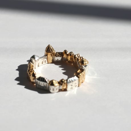 eternity 家々 ring gold