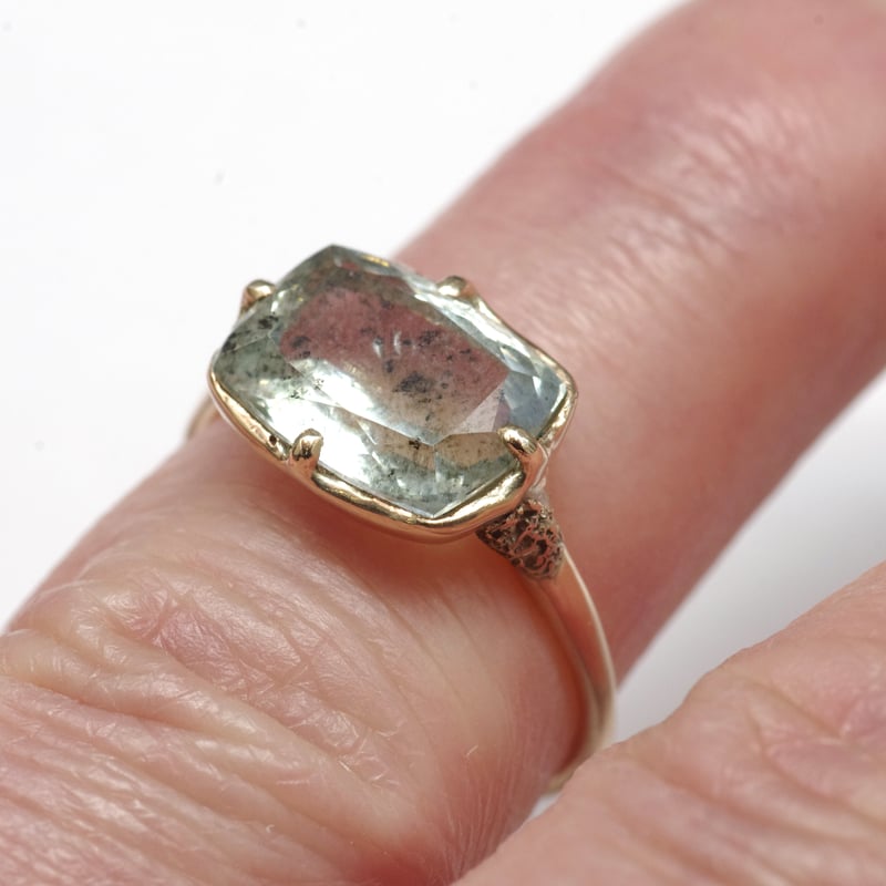 moss ring モスアクアマリン | Fillyjonk ONLINE STORE