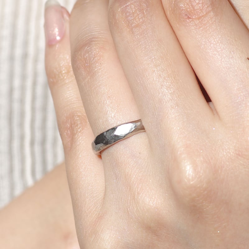 ハンツートラッシュ/股間無双/結婚指輪物語3点セット 楽天市場】【Nude Ring / Hammer】 K10/K18/Pt900 つち目 地金