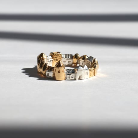 eternity 家々 ring gold