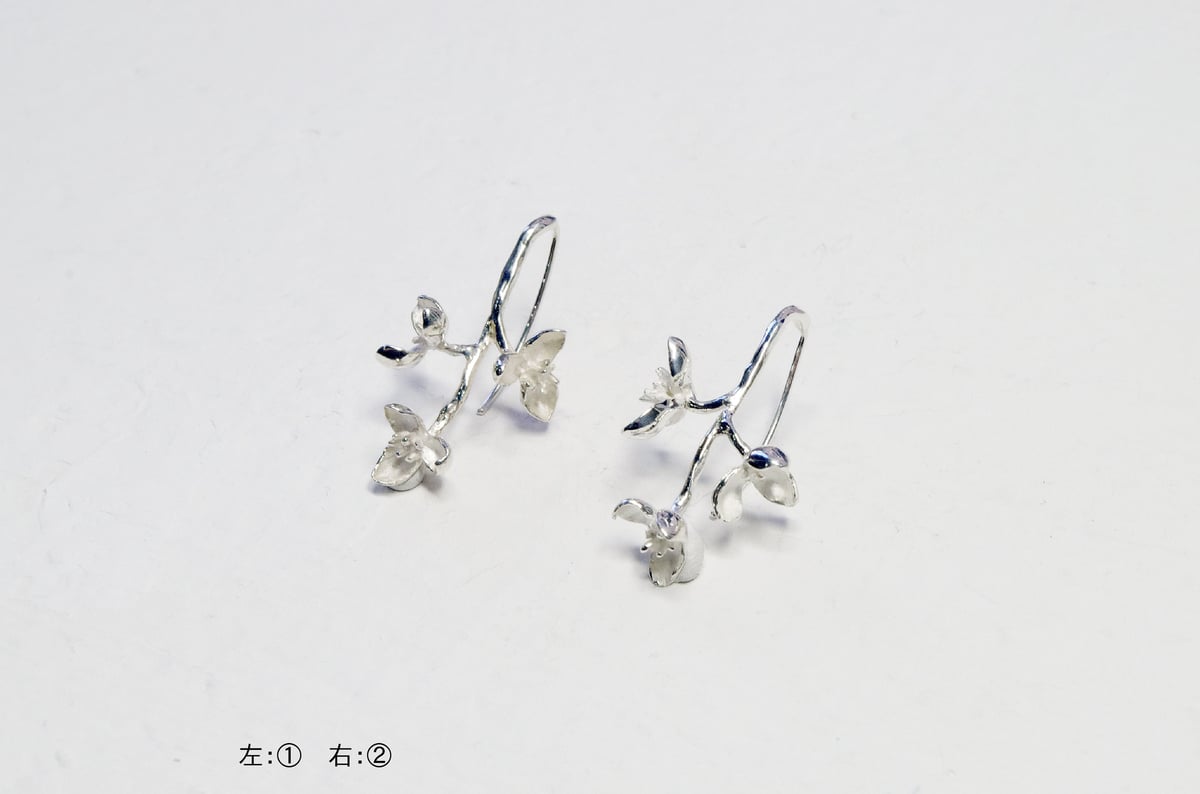 フィリフヨンカ　片耳ピアス アメジスト ガーネット 片耳 ピアス 天然石 【tetra-fem テトラ