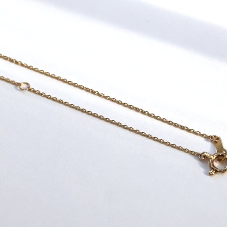 moss necklace サンストーンアクアマリン