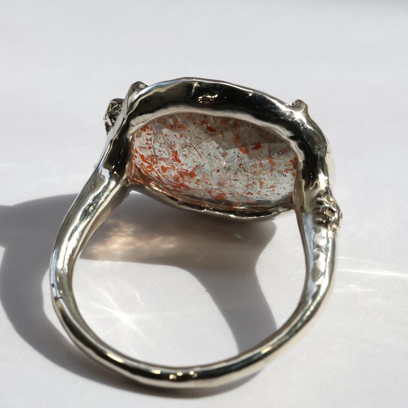 moss ring sv オリゴクレースサンストーン | Fillyjonk ONLINE S
