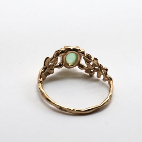 wreath ring コーネルピンキャッツアイ